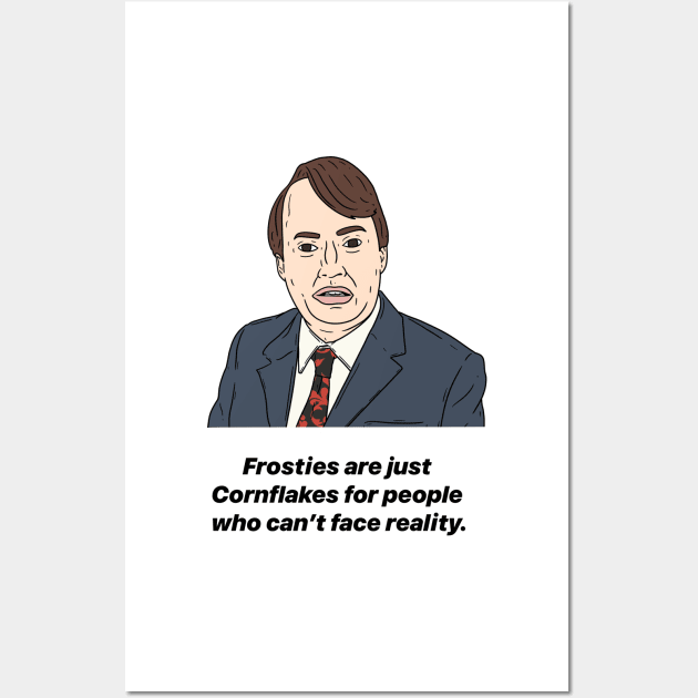 MARK CORRIGAN | PEOPLE WHO CAN'T FACE REALITY Wall Art by tommytyrer